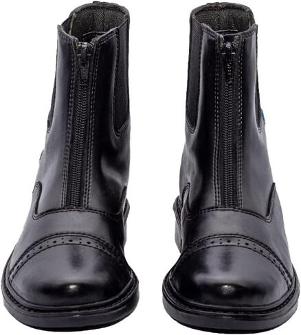 TuffRider Kids Thelwell Zip Black Paddock Boot 5 in Saudi Arabia