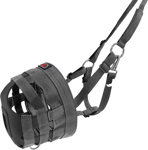 كمامة رعي الخيول BARN & Stable لسهولة التنفس، كمامة مريحة لرعي الخيول مع أشرطة قابلة للتعديل، وأبازيم، مناسبة للوقاية من التهاب الصفيحة in Kuwait