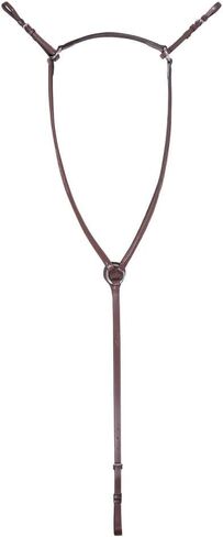 Schneiders Pinnacle Fancy Stitch Breastplate | Size Full Size | Color Chestnut | Enhances Saddle Stability | Handcrafted from Full Grain European Leather | Fancy Stitched | Fully Adjustable in Saudi Arabia