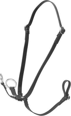 LeMieux Hobby Horse Running Martingale - أسود - جلد ناعم - قابل للتعديل - مناسب للأعمار من 3 سنوات فما فوق in Saudi Arabia