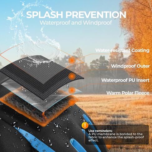 rivmount Kids Warm Winter Gloves Touchscreen Waterproof Cycling Running Skiing in Outdoor Cold Weather for Boy Girl in Saudi Arabia