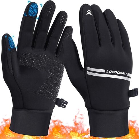 Winter Gloves for Men Women - Windproof,Anti-Slip,Warm,Soft,Touch Screen,Splash Proof Gloves for Driving,Running in Saudi Arabia