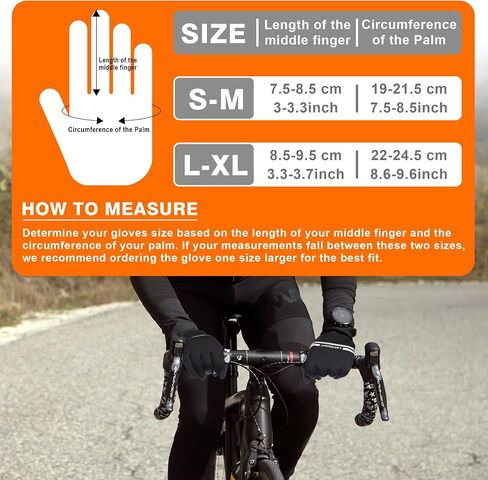 Winter Gloves for Men Women - Windproof,Anti-Slip,Warm,Soft,Touch Screen,Splash Proof Gloves for Driving,Running in Saudi Arabia