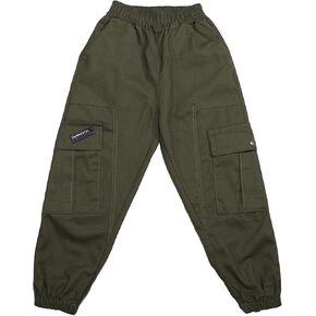 الأولاد البضائع ركض السراويل عارضة مريحة تناسب السراويل العصرية مريح Sweatpants واسعة الساق الكلاسيكية بانت مع جيوب in Kuwait