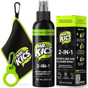 Basketball Grip Spray – 2-in-1 Shoe Cleaner & Sports Traction Spray for Court Shoes | Volleyball, Pickleball, Tennis, Badminton, Indoor Sneaker Grip Enhancer for Better Traction & Performance in Saudi Arabia