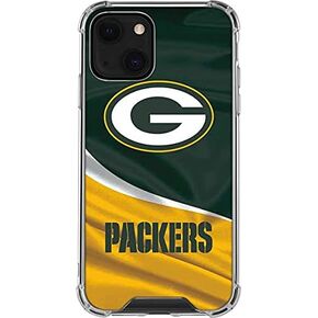 حافظة هاتف Skinit الشفافة متوافقة مع iPhone 13 - تصميم Green Bay Packers المرخص رسميًا من NFL in Kuwait