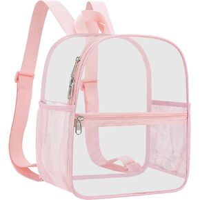 حقيبة ظهر شفافة من USPECLARE معتمدة بمقاس 12 × 11 × 6، حقيبة ظهر شفافة مقاومة للماء مناسبة للحفلات الموسيقية والعمل الرياضي in Kuwait