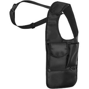 حقيبة كتف مخفية مضادة للسرقة تحت الإبط، حزمة مخفية، حقيبة تخزين آمنة للرجال والنساء متعددة الأغراض (الكتف الأيسر) in Kuwait