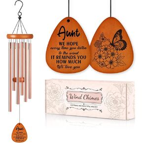 Gifts for Wife, Wind Chimes for Wife, Mothers Day Best Gift for Wife, Heartfelt Birthday Present from Husband, Unique Gifts Ideas for Wedding Anniversary Valentine's, Thanksgiving, Christmas in Saudi Arabia