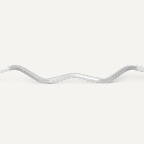 Amazon Basics Olympic 2-Inch Curl Barbell Bar, 47", Chrome in Saudi Arabia