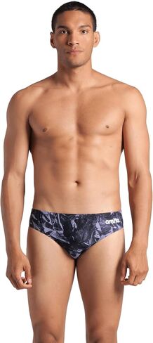 Arena Mens Arena Performance Men's Crackle Swim Briefs Athletic Swimwear Professional Swimsuit in Saudi Arabia