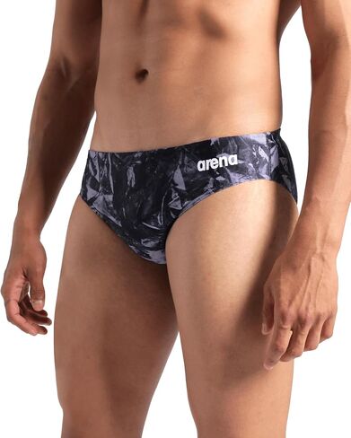 Arena Mens Arena Performance Men's Crackle Swim Briefs Athletic Swimwear Professional Swimsuit in Saudi Arabia