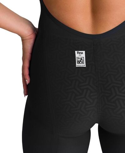 بدلة سباحة نسائية من Arena Powerskin Carbon Glide لكامل الجسم وقصيرة الساق مفتوحة الظهر للسباق التنافسي، وممارسة جلد الركبة in Saudi Arabia