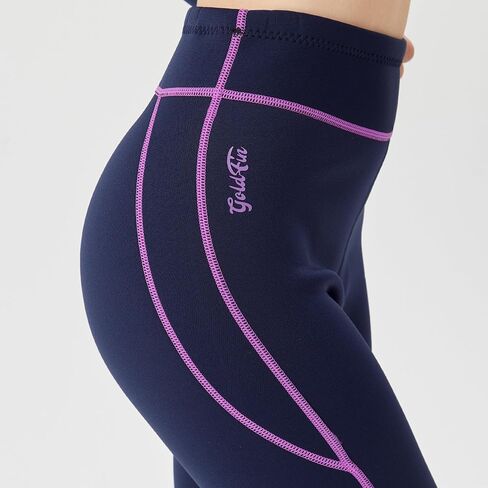 GoldFin Wetsuit Pants Women, 2mm Wetsuits Neoprene Pants Keep Warm for Water Aerobics Swimming Surfing Diving Kayaking in Kuwait