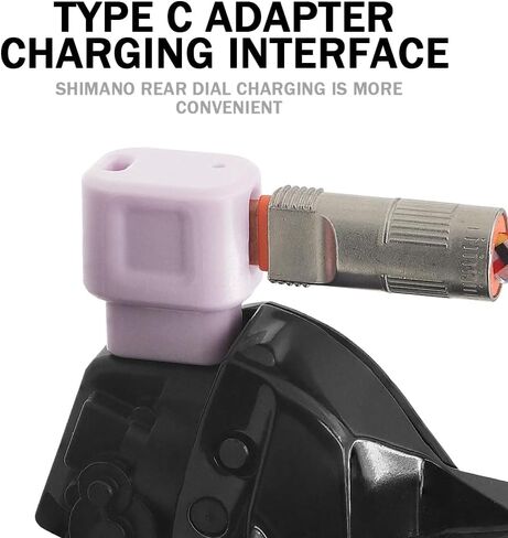 مناسب لمحول Shimano EW-EC300 ذو 4 دبابيس إلى النوع C، شاحن Di2 12 سرعة، كابل شحن Di2، حل شحن خارجي للدراجة الإلكترونية متغير السرعة in Kuwait