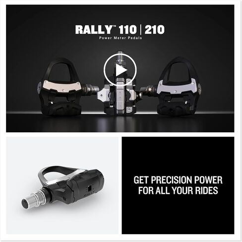 Garmin® Rally™ RS/XC210, Dual-Sensing Power Meter Bundle Road and Off-Road Riding, Rechargeable, Easy-to-Transfer, with Cycling Dynamics, Shimano SPD-SL/Shimano SPD Cleat Compatible in Saudi Arabia