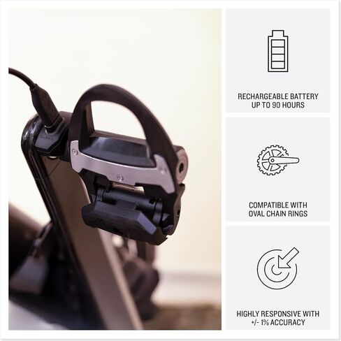 Garmin® Rally™ RS/XC210, Dual-Sensing Power Meter Bundle Road and Off-Road Riding, Rechargeable, Easy-to-Transfer, with Cycling Dynamics, Shimano SPD-SL/Shimano SPD Cleat Compatible in Saudi Arabia