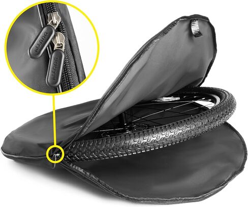 Road Bike Bag, Bike Travel Bag 27.5 to 29 inch MTB Mountain Bike/700C Road Bike Wheel Grip Bicycle Storage, Soft Bicycle Wheel Carry Bag in Saudi Arabia