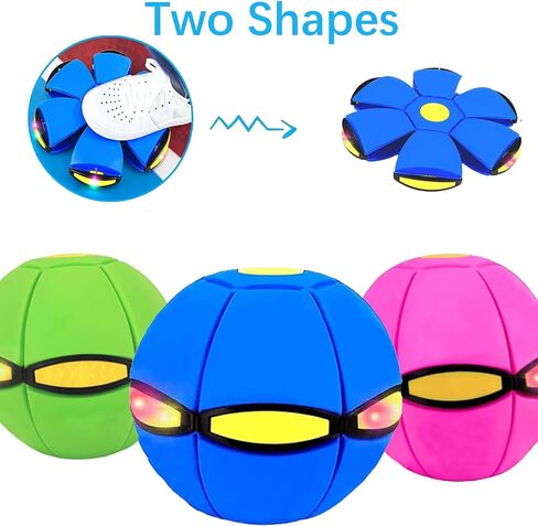 Magic Ball, Children Bouncing Ball, Parent-Child Interaction, Dual Form Freely Switchable, with 6 Light (Blue) in Saudi Arabia