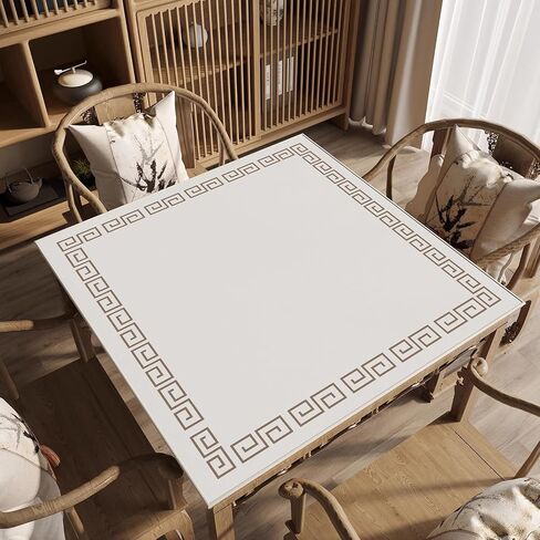 Mahjong Mat Game Table Mat Suitable for Mahjong Tile Game Poker Game Mat is Made of Rubber Material(Beige,47.2inx47.2in) in Saudi Arabia