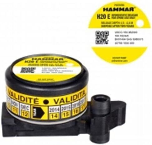 Hammar HAMCM82-996AH HA2007H Replacement Hydrostatic Release Unit for Epirb H20E HRU - USCG44; Solas & MED in Saudi Arabia