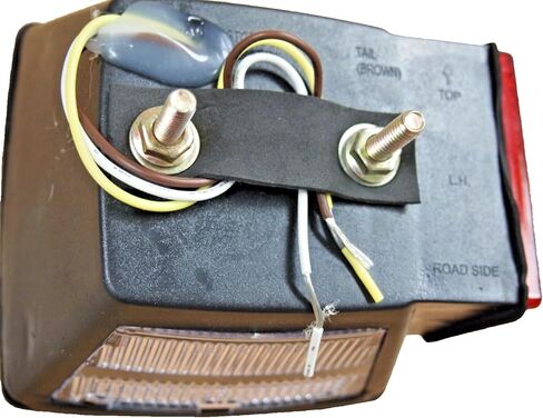 مجموعة مصابيح LED للمقطورة 12 فولت - مصابيح إيقاف/انعطاف/خلفية غاطسة معتمدة من وزارة النقل للقوارب والمرافق ومقطورات RV - موصل ذو 4 دبابيس in Kuwait