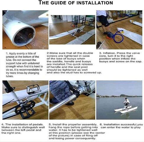 Single-Person Water Bike, Outdoor Pedal Bike Boat, Water Sports Travel Kayak Sea Sports Fun Fishing, Lake Inflatable Kayak Bicycle Boat in Saudi Arabia