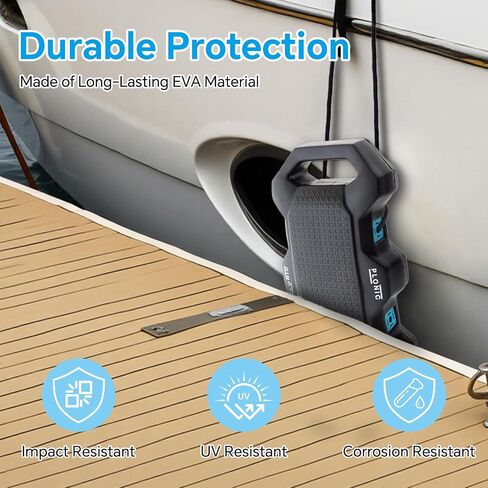 Boat Fenders Boat Bumpers for Docking Upgraded Boat Fenders Bumpers, Fit for Bass Boat Jon Boat Large Boat and Pontoon Boat-Solid Material Boat Bumper in Saudi Arabia