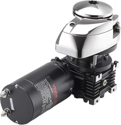 VEVOR Fishing Windlass, 12V DC 1100W, Windlass Anchor Systems Fit for 1/4-Inch Chain or 9/16 & 5/8 Inch Nylon Rope, Max Pull 700 lbs, 316 Stainless Steel Construction, for Boats 20-36 ft in Kuwait