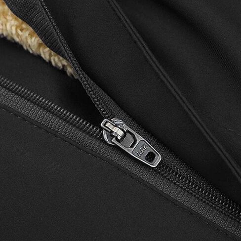 Men's Fce Lined Winter Pants, Soft Thermal Warm Trousers Casual Work Pants for Hiking Outdoor Flat Front Design in Saudi Arabia