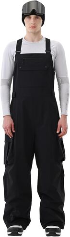 Men Ski Bib 3L Snowboard Baggy Pants Snow Overalls Waterproof Windproof Insulate Warm Winter in Saudi Arabia