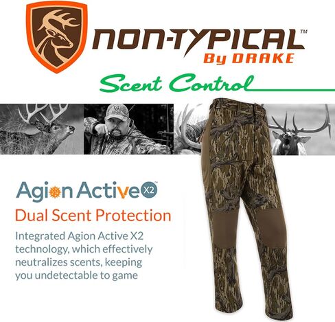 Drake Waterfowl Youth Non-Typical Endurance Pants | Midweight Fleece-Lined Hunting Pants w/Adjustable Waist & Agion Active X2 in Saudi Arabia