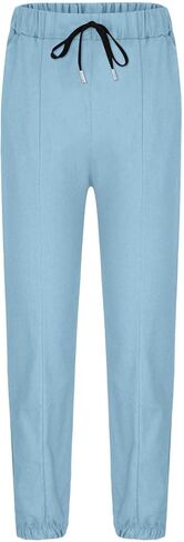 Boys Cargo Joggers Pants Fashion Straight Leg Pant Jogging Teenage Sweatpants Stretchy Pull On Trousers with Pockets in Saudi Arabia