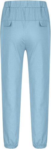Boys Cargo Joggers Pants Fashion Straight Leg Pant Jogging Teenage Sweatpants Stretchy Pull On Trousers with Pockets in Saudi Arabia