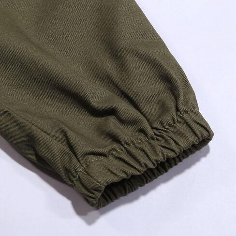 Boys Cargo Joggers Pants Casual Relaxed Fit Trousers Trendy Comfy Sweatpants Wide Leg Classic Pant with Pockets in Saudi Arabia