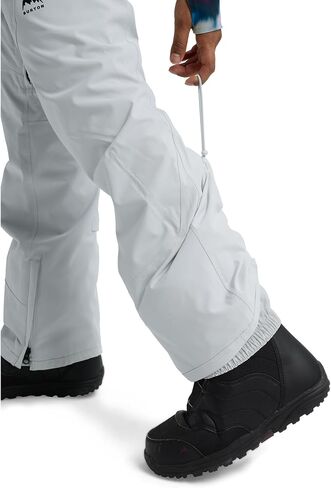 Burton Women's Reserve 2L Stretch Bib Pants, Gray Cloud, Small in Saudi Arabia
