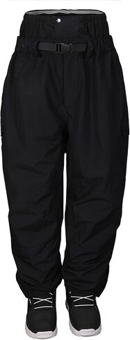 North Peak Womens Mens Baggy Snow Ski Pants Waterproof Windproof Insulated Winter Outdoor Snow Snowboard Cargo Pants in Saudi Arabia