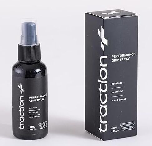 Traction+ Premium Shoe Grip Spray – Anti Slip Court Traction Restore for Basketball, Volleyball, Pickleball & Indoor Sports | Natural, Odorless, No Residue | 60 mL / 100 mL / 150 mL in Saudi Arabia