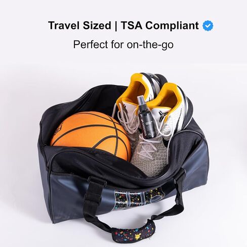 Traction+ Premium Shoe Grip Spray – Anti Slip Court Traction Restore for Basketball, Volleyball, Pickleball & Indoor Sports | Natural, Odorless, No Residue | 60 mL / 100 mL / 150 mL in Saudi Arabia