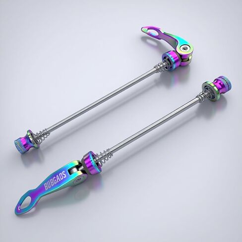 Bike Quick Release Skewer Front & Rear Wheel Axle for Mountain Bike/Road Bike/Bicycle/MTB Wheel Hub，Black a Pair in Saudi Arabia