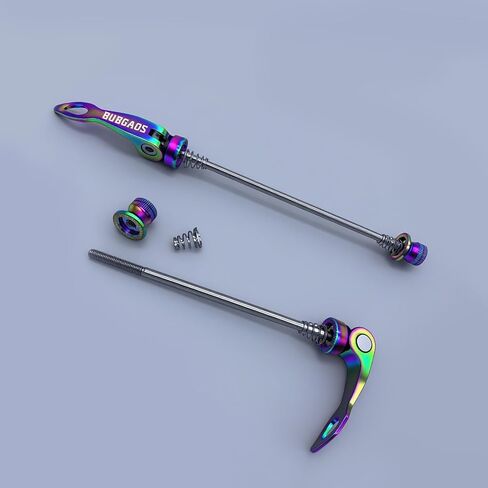 Bike Quick Release Skewer Front & Rear Wheel Axle for Mountain Bike/Road Bike/Bicycle/MTB Wheel Hub，Black a Pair in Saudi Arabia