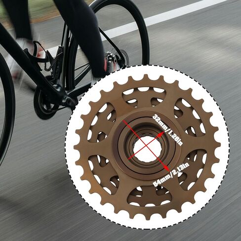 Bicycle Five Speed Variable Threaded Flywheel 14-28T Suitable for Mountain Bikes Road Bikes in Saudi Arabia