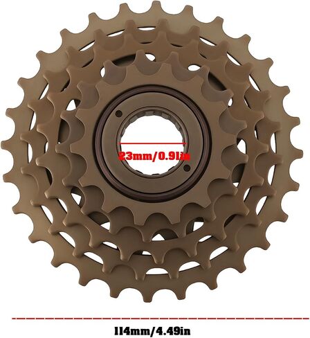 Bicycle Five Speed Variable Threaded Flywheel 14-28T Suitable for Mountain Bikes Road Bikes in Saudi Arabia