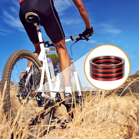 Skylety 20 Pieces Bike Bicycle Bottom Bracket Spacer 7 8 9 10 11 Speed Cassette Aluminum Alloy Flywheel Hub Washer Flywheel Hub Spacer 1 mm 1.5 mm 2 mm 2.5 mm 3 mm Bottom Bracket Washer BB in Saudi Arabia
