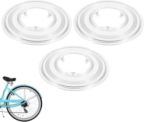 3 Pack Bike Spoke Protector, Flywheel Spoke Protector for Bicycle Rear Wheel 54mm Cassette Hub Montain Road Bikes Cycling in Saudi Arabia