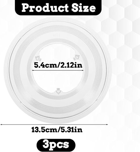 3 Pack Bike Spoke Protector, Flywheel Spoke Protector for Bicycle Rear Wheel 54mm Cassette Hub Montain Road Bikes Cycling in Saudi Arabia