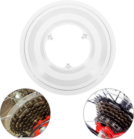 3 Pack Bike Spoke Protector, Flywheel Spoke Protector for Bicycle Rear Wheel 54mm Cassette Hub Montain Road Bikes Cycling in Saudi Arabia