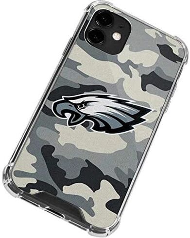 Skinit Clear Phone Case Compatible with iPhone 12 - Officially Licensed NFL Philadelphia Eagles Design in Saudi Arabia