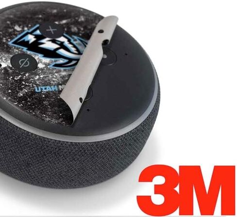 غلاف صوتي من Skinit متوافق مع Amazon Echo Dot 3 - تصميم سلسلة NHL Utah Mammoth Line-Up المرخص رسميًا in Saudi Arabia
