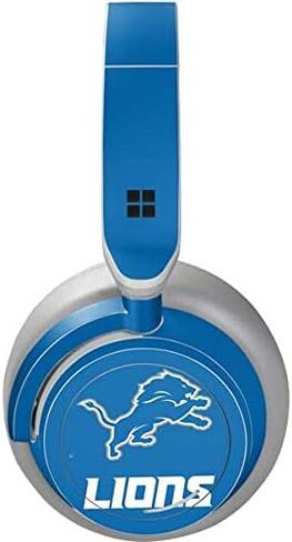Skinit Decal Audio Skin Compatible with Surface Headphones - Officially Licensed NFL Detroit Lions Distressed Design in Saudi Arabia